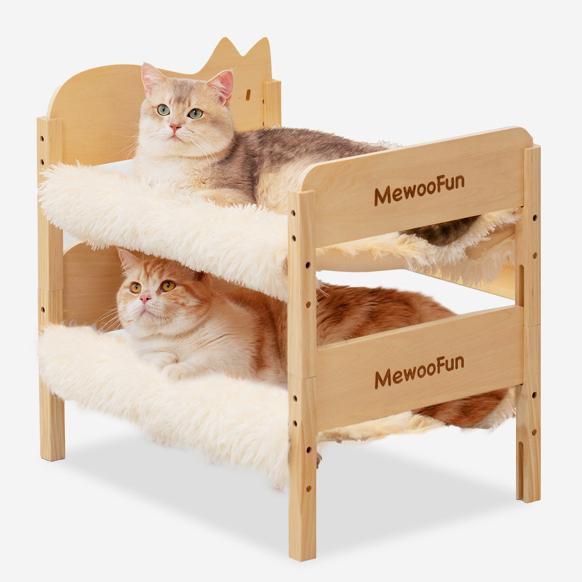 Ikea Diy Elevated Cat Bed MewooFun Haven Calming Cat Dog Bunk Bed