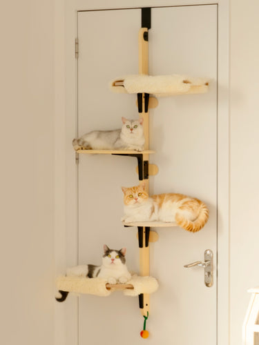 Sherman Door Cat Tree Ultimate MewooFun